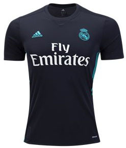ADIDAS REAL MADRID 2018 TRAINING JERSEY BLACK - Soccer Plus