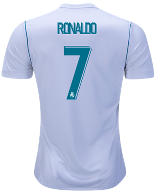 Ronaldo jersey real madrid blue