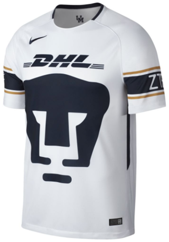 NIKE PUMAS UNAM 2016 3RD JERSEY WHITE 