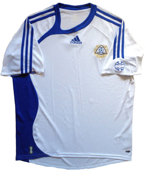 ADIDAS FINLAND 2007 HOME JERSEY WHITE