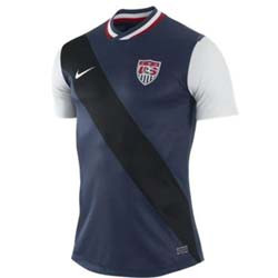 NIKE USA 2013 AUTHENTIC AWAY JERSEY BLUE - Soccer Plus