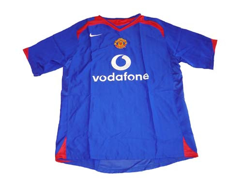 NIKE MANCHESTER UNITED 2006 AWAY JERSEY BLUE
