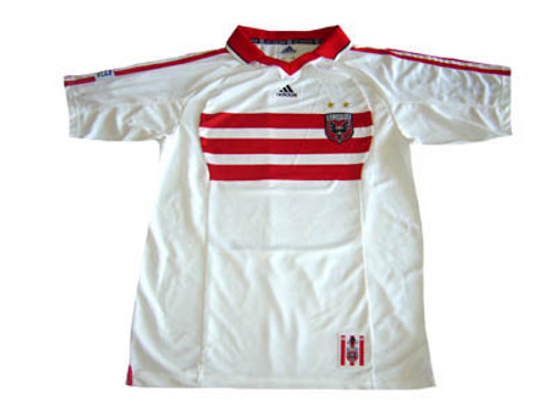 ADIDAS DC UNITED 2002 AWAY JERSEY WHITE