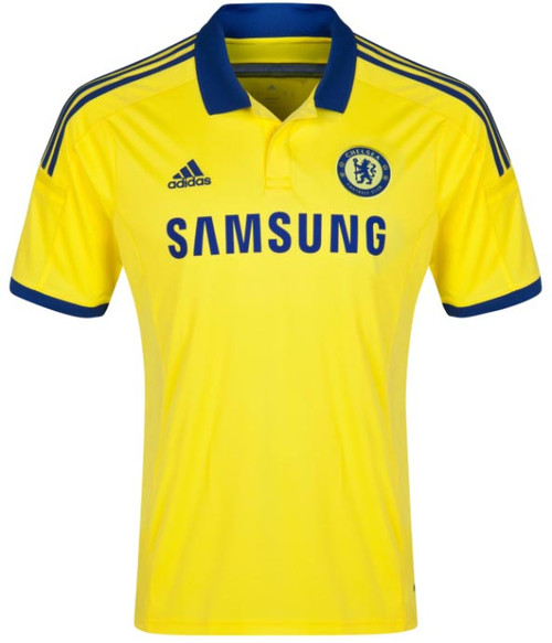 chelsea jersey yellow