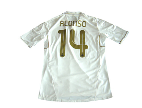 ADIDAS REAL MADRID 2012 HOME UCI `ALONSO` JERSEY  