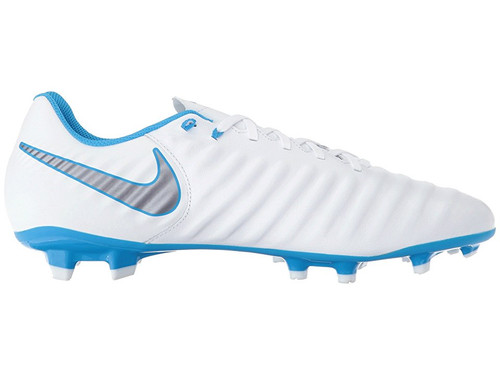 NIKE LEGEND 7 ACADEMY FG WHITE/BLU 