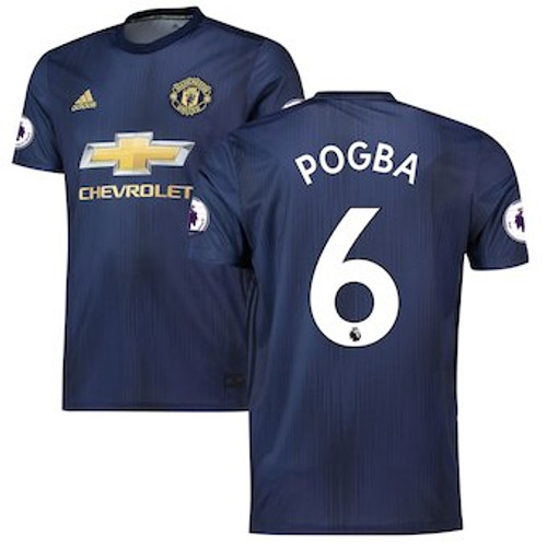 ADIDAS MANCHESTER UNITED 2019 `POGBA`3RD JERSEY