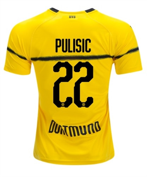 pulisic dortmund jersey