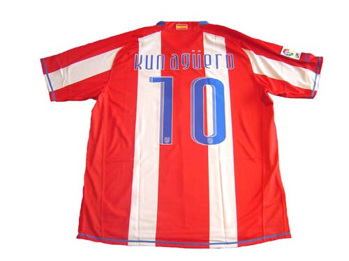 NIKE ATLETICO MADRID 2009 HOME JERSEY - Soccer Plus