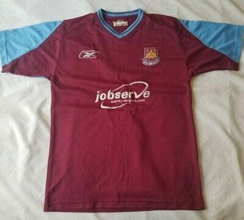 REEBOK  WEST HAM UNITED 2006 HOME JERSEY