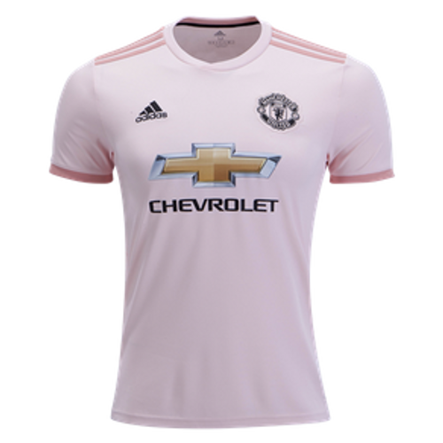 ADIDAS MANCHESTER UNITED 2019 BOYS AWAY JERSEY PINK - Soccer Plus