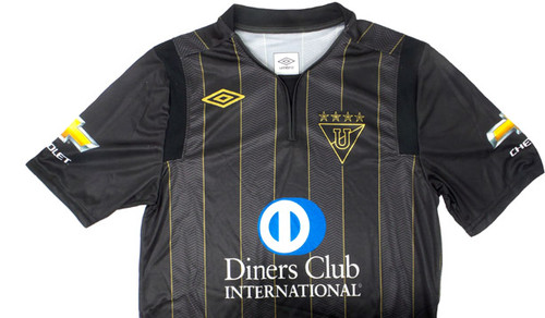 UMBRO LIGA DE QUITO 2012 AWAY  JERSEY BROWN