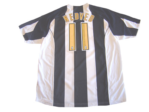 NIKE JUVENTUS 2005 HOME `NEDVED` JERSEY - Soccer Plus