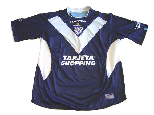 TOPPER ESTUDIANTES 2008 AWAY `VERON` JERSEY - Soccer Plus