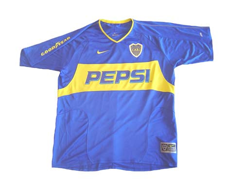 NIKE BOCA JUNIORS 2006 BOYS HOME JERSEY - Soccer Plus