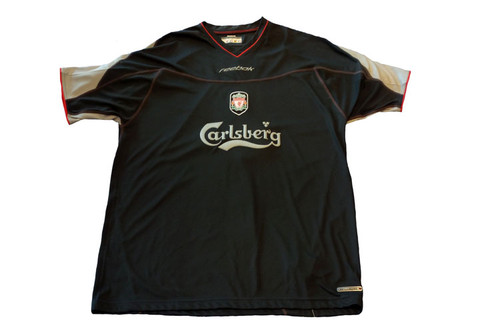 REEBOK LIVERPOOL 2002 TRAINING JERSEY BLUE - Soccer Plus