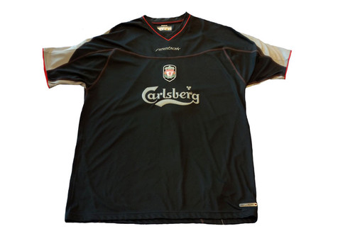 REEBOK LIVERPOOL 2003 AWAY  BLACK JERSEY