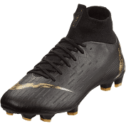 nike mercurial superfly 6 elite black and gold