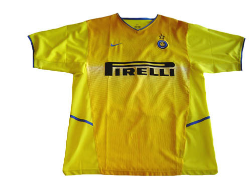 Inter Milan Yellow Jersey