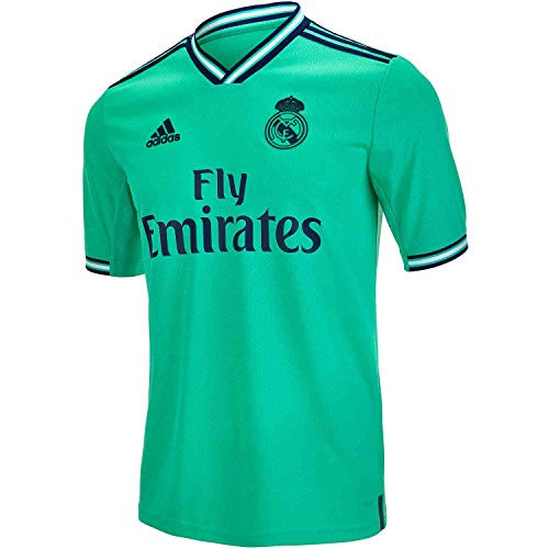 ADIDAS REAL MADRID 2020 3RD `HAZARD`JERSEY MINT GREEN - Soccer Plus