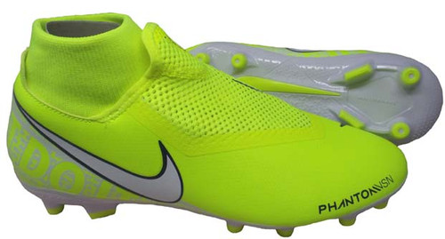 Nike Phantom VSN Pro DF FG Ghost Laces Black Soccer .