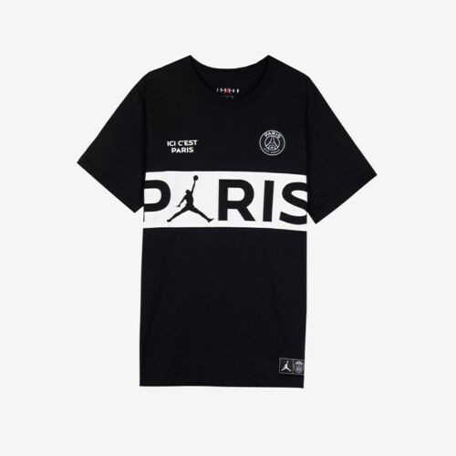 psg jordan t shirt black