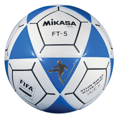 MIKASA  FT-5 GOAL MASTER SOCCER BALL WHITE/BLUE