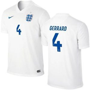NIKE ENGLAND 2014 HOME GERRARD JERSEY - Soccer Plus