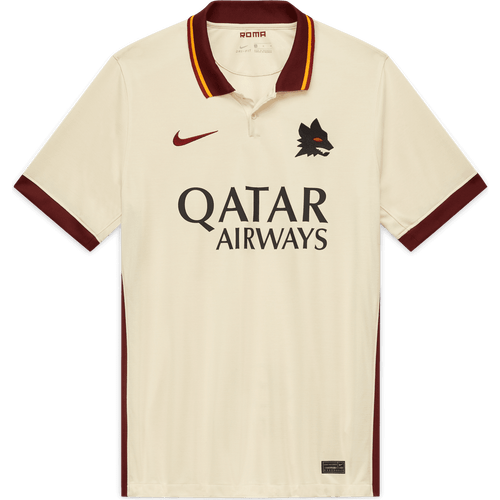  NIKE AS ROMA  2021 AWAY JERSEY PALE IVORY