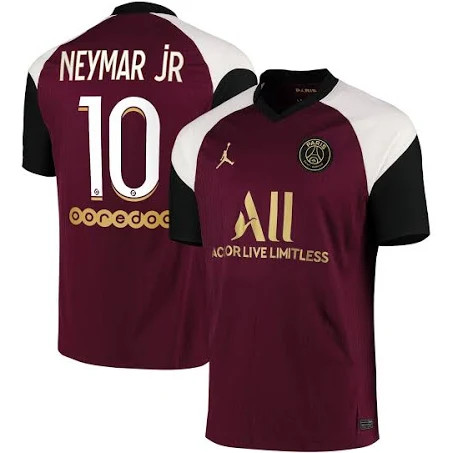 NIKE PARIS SAINT-GERMAN 2020/21 NEYMAR 3RD JORDAN JERSEY - Soccer Plus
