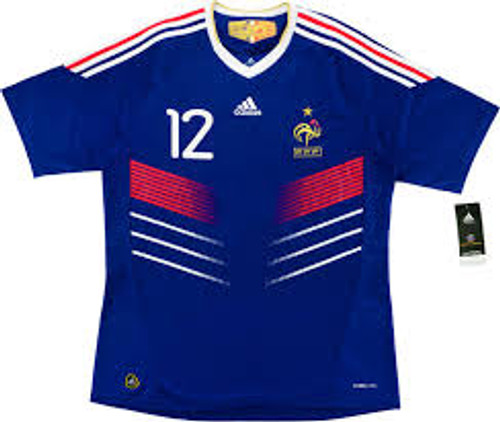 ADIDAS FRANCE 2010 HOME `HENRY` JERSEY BLUE