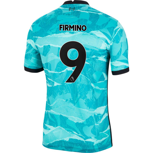 NIKE LIVERPOOL 2020/21 AWAY FIRMINO JERSEY TEAL