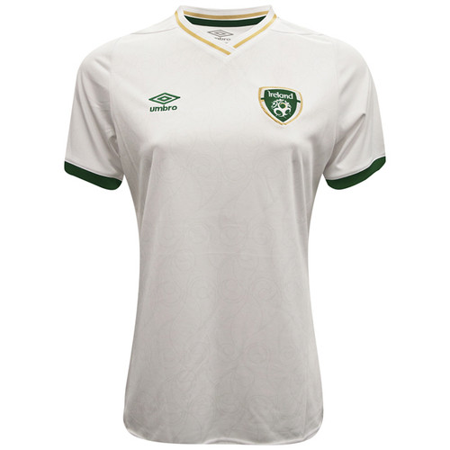 UMBRO IRELAND 2004 AWAY JERSEY WHITE - Soccer Plus