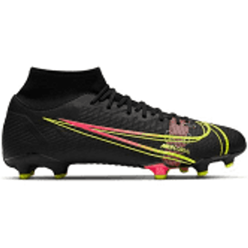 NIKE MERCURIAL SUPERFLY 8 ACADEMY FG CLEATS BLACK X PRISM PACK