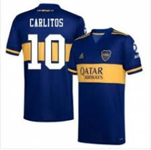 ADIDAS BOCA JUNIORS 2020/21 CARLITOS HOME JRSEY