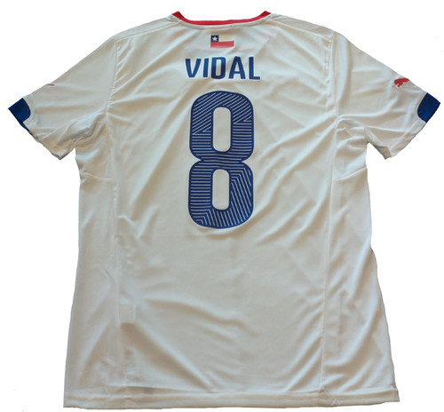 vidal chile jersey