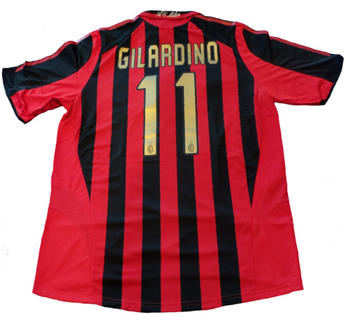 ADIDAS AC MILAN 2006 HOME `NESTA` JERSEY - Soccer Plus