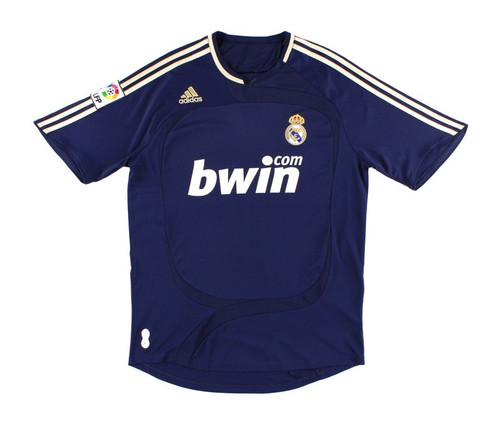 ADIDAS REAL MADRID 2007 AWAY UCL JERSEY NAVY