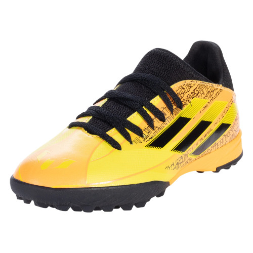 ADIDAS X SPEEDFLOW MESSI.3 TF JR  SOLAR GOLD