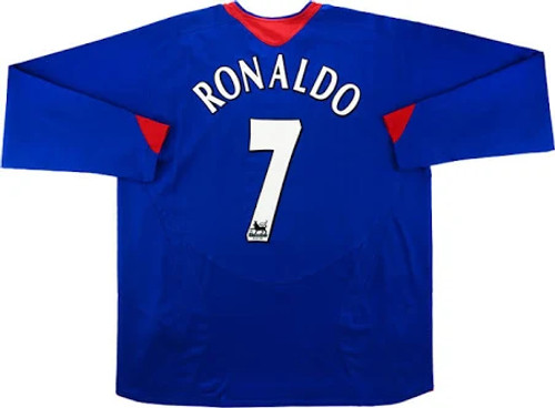 NIKE MANCHESTER UNITED 2005-06  AWAY L/S SHIRT RONALDO 