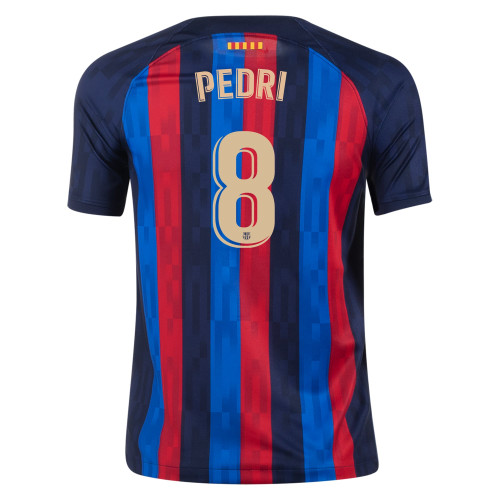 NIKE BARCELONA 2023/24 HOME AUTHENTIC PEDRI JERSEY