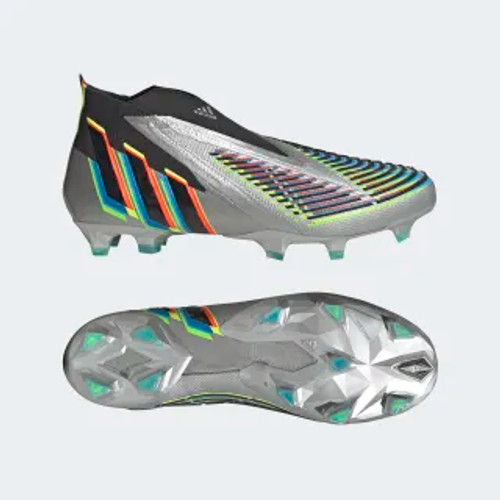 ADIDAS PREDATOR EDGE+ FG  SILVER