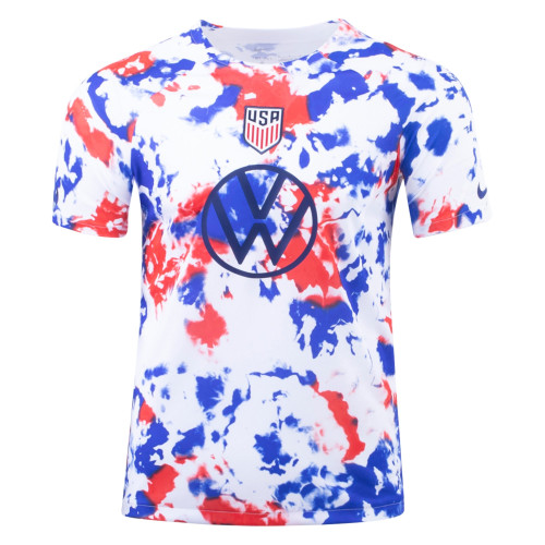 NIKE USA WORLD CUP 2022 PRE MATCH TRAINING JERSEY 