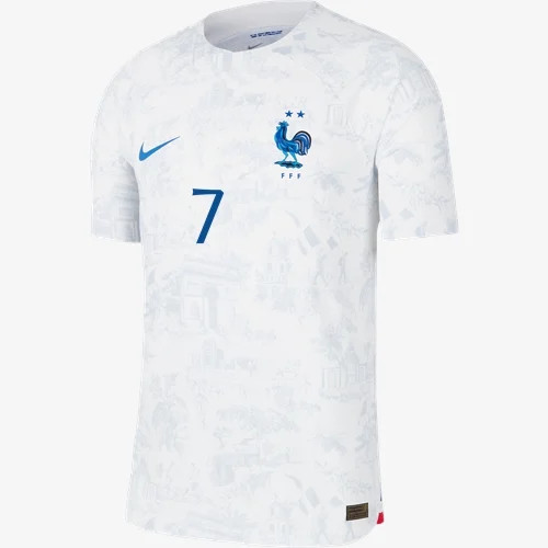 NIKE FRANCE WORLD CUP 2022 AWAY GRIEZMANN JERSEY - Soccer Plus