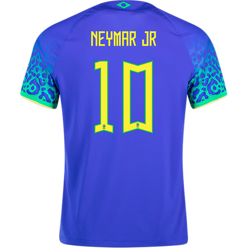 NIKE BRAZIL WORLD CUP 2022 HOME NEYMAR JR JERSEY - Soccer Plus