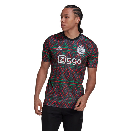 ADIDAS AJAX 2022/23  X DAILY PAPER PRE-MATCH TNG JERSEY