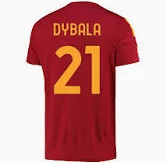 NEW BALANCE AS ROMA 2022-23 DYBALA HOME JERSEY - Soccer Plus