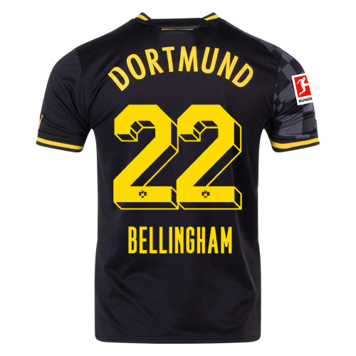 PUMA BORUSSIA DORTMUND 2022/23 BELLINGHAM AWAY JERSEY