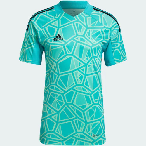 Adidas Condivo 22 Goalkeeper Short Sleeve Jersey - Mint Rush