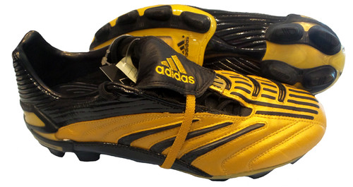 ADIDAS  P ABSOLUTE TRX FG GOLD/Black firm ground soccer shoes